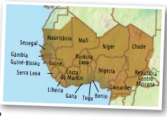 Nações do Oeste Africano.