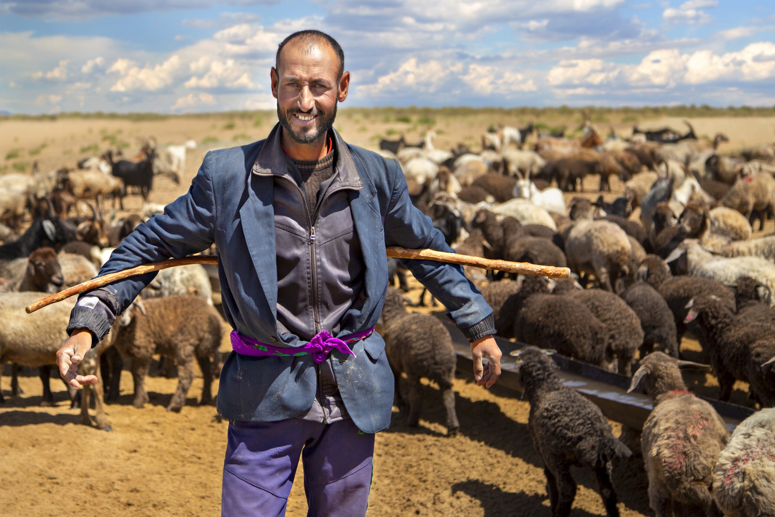 Uzbek Shepherd, Samarkand, Uzbekistan